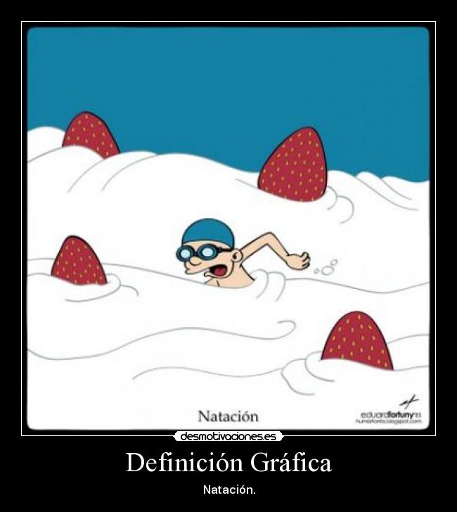 Definición Gráfica - Natación.