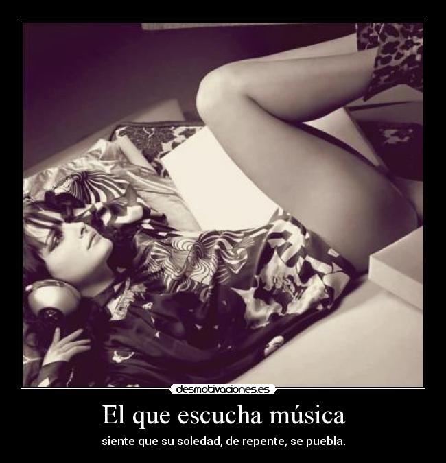 El que escucha música - 