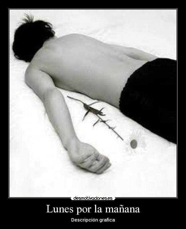 Lunes por la mañana -