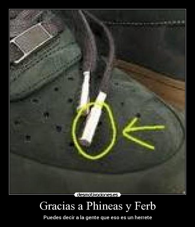 Gracias a Phineas y Ferb -