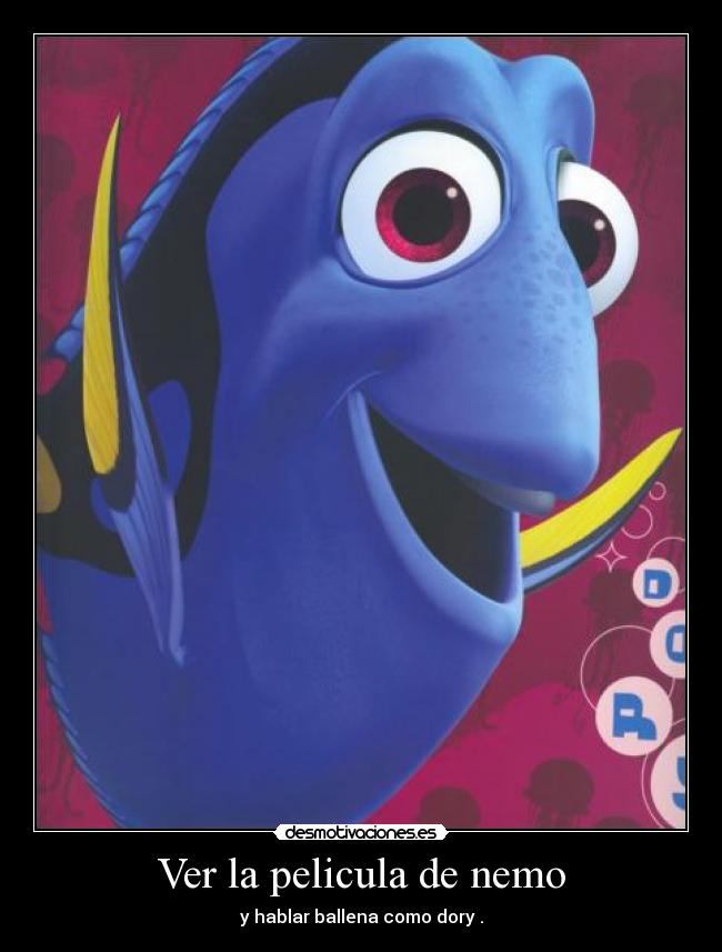 Ver la pelicula de nemo -