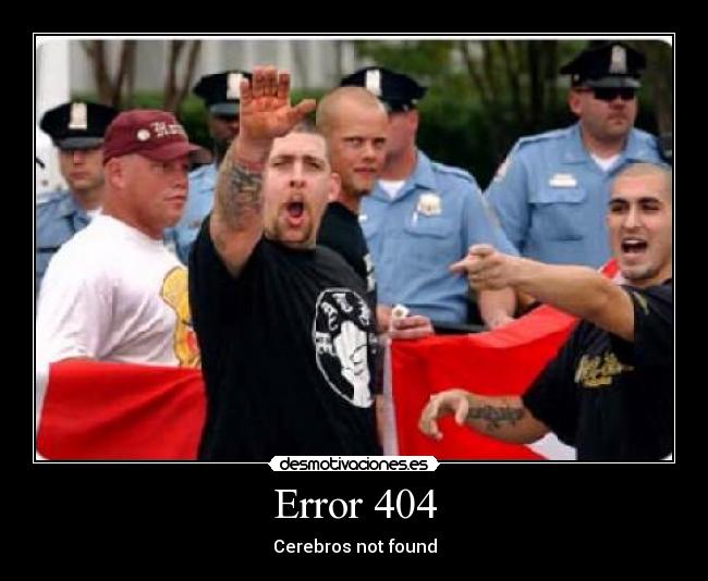 Error 404 - Cerebros not found