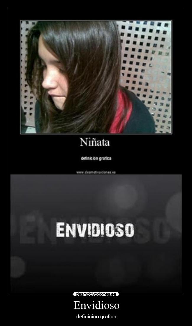 Envidioso - definicion grafica