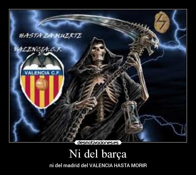 Ni del barça -