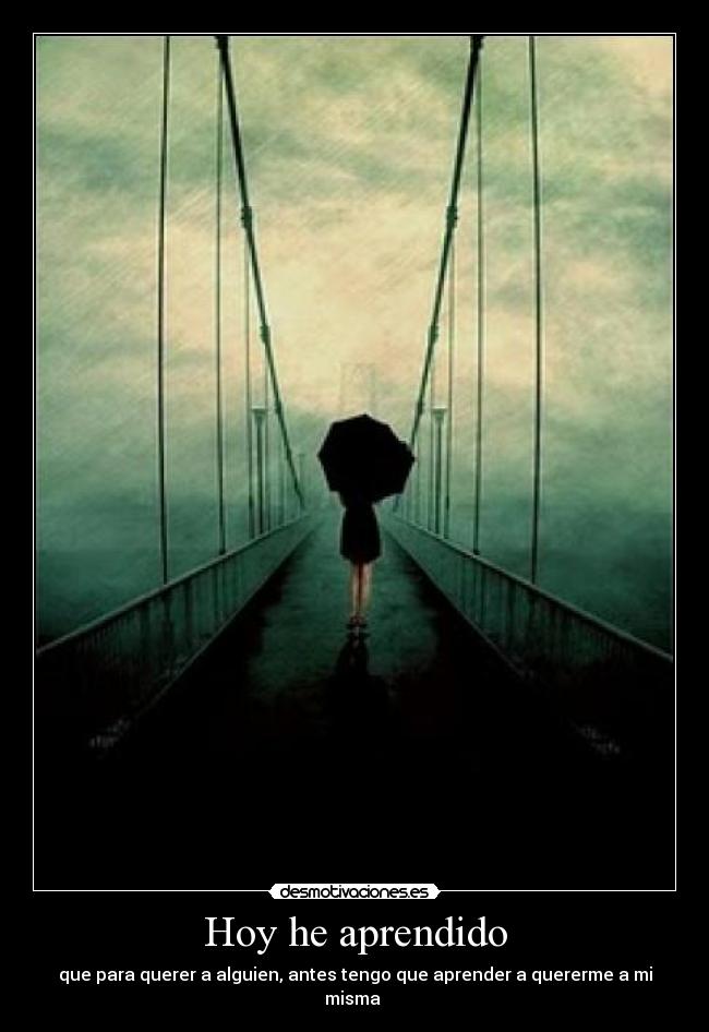 Hoy he aprendido -