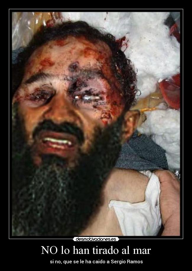 NO lo han tirado al mar - 