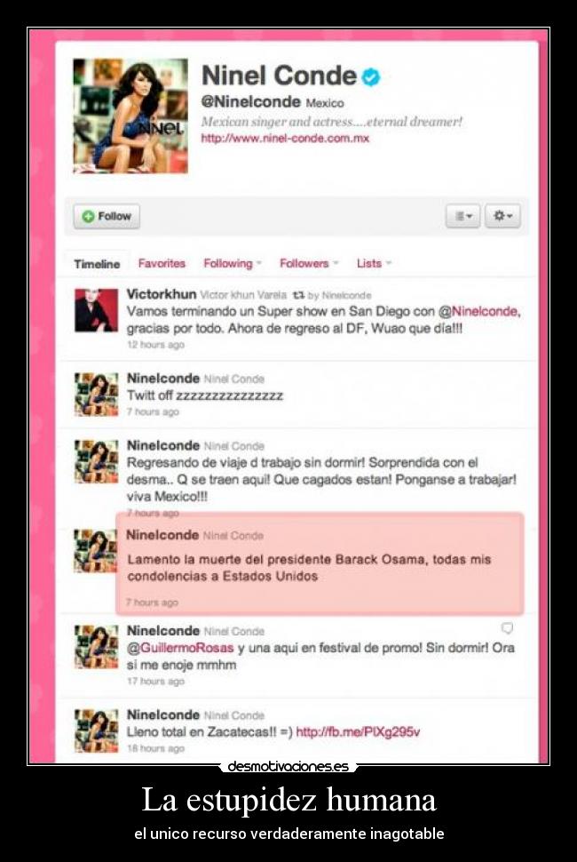 La estupidez humana -