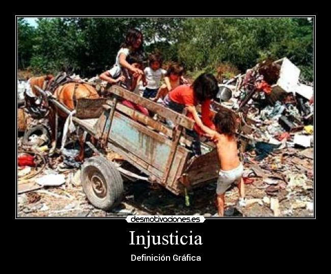 Injusticia - Definición Gráfica