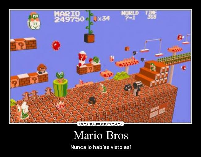 Mario Bros - Nunca lo habías visto así
