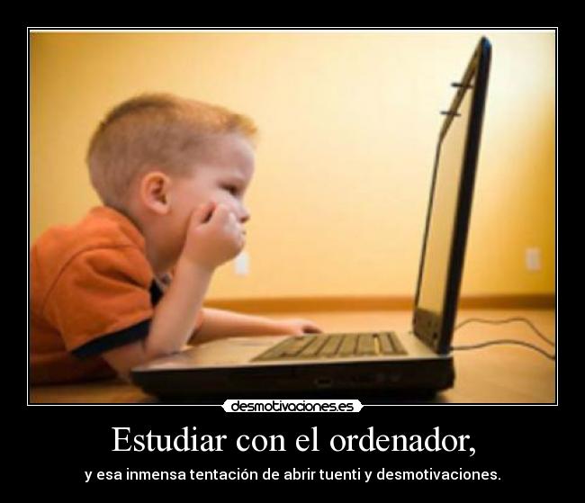 Estudiar con el ordenador, - 