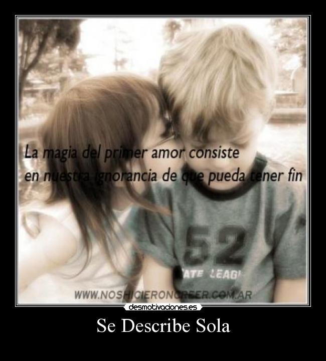 Se Describe Sola - 