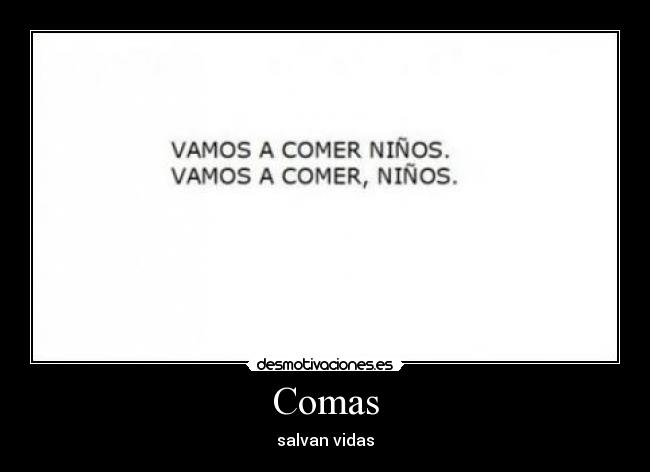 Comas - salvan vidas