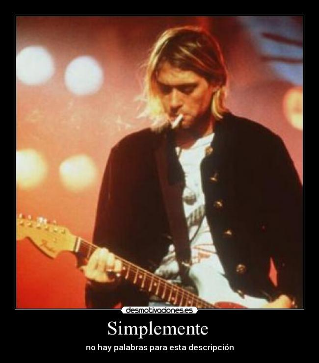 Simplemente - no hay palabras para esta descripción