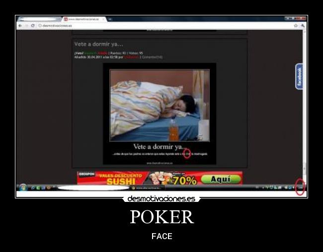 carteles pokerface desmotivaciones