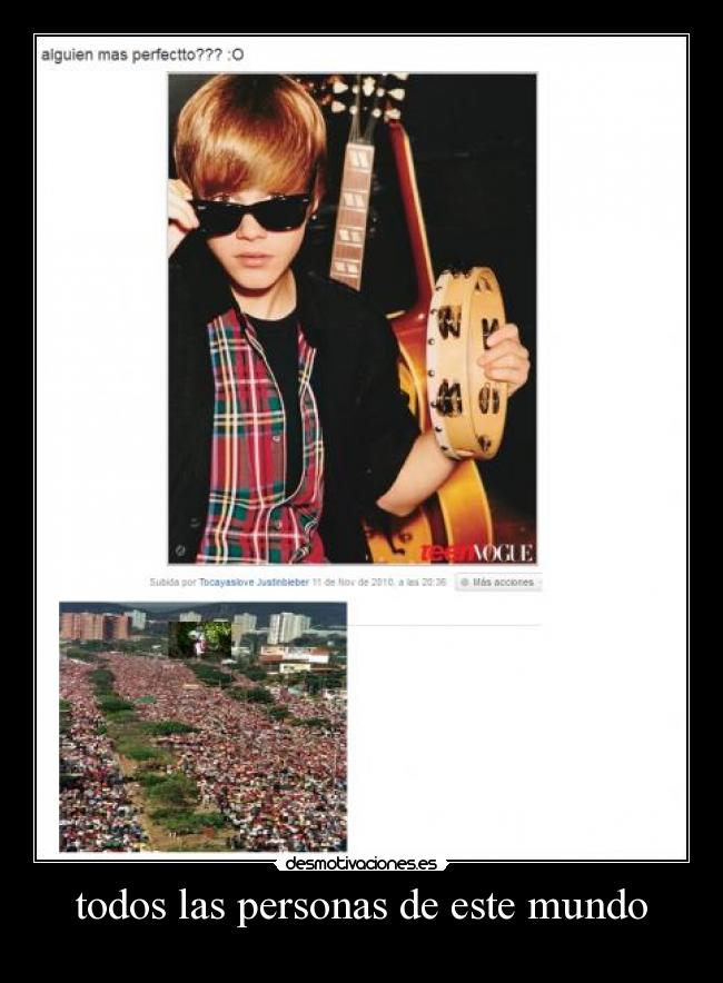 todos las personas de este mundo - 