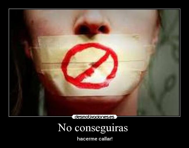 No conseguiras  - 