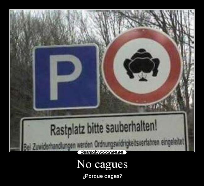 No cagues - 