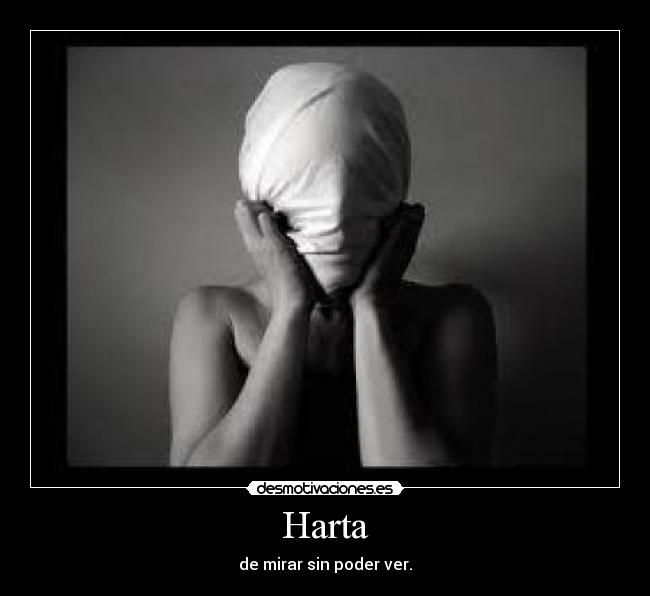 carteles harta desmotivaciones