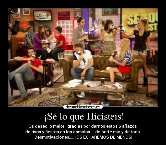 ¡Sé lo que Hicisteis! - 