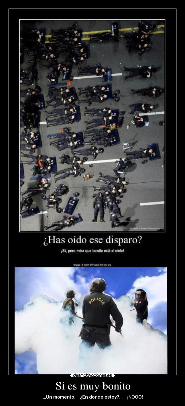 Si es muy bonito - ...Un momento, ¿En donde estoy?... ¡NOOO!