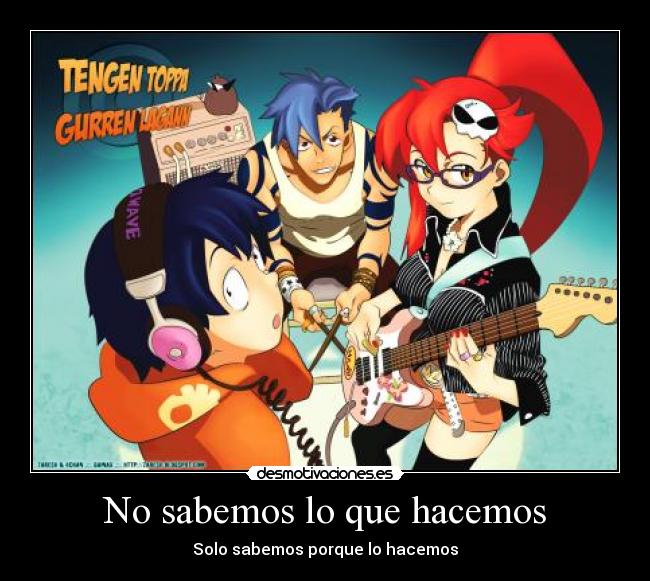 carteles gurren desmotivaciones