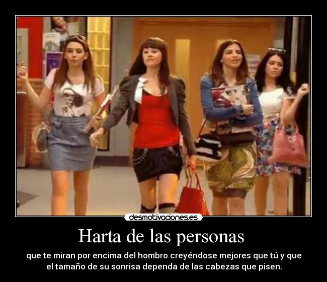 Harta de las personas -