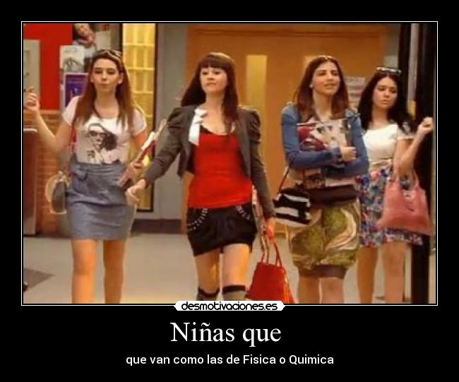 Niñas que -