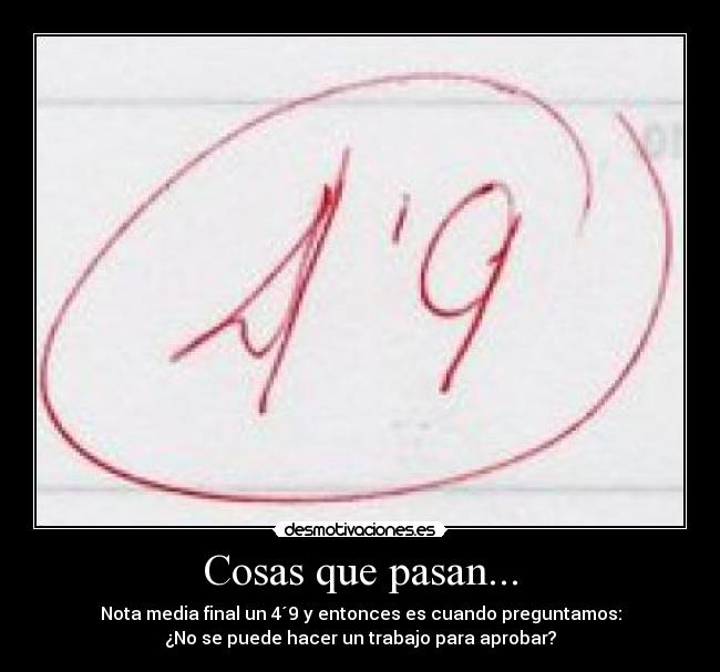 Cosas que pasan... -