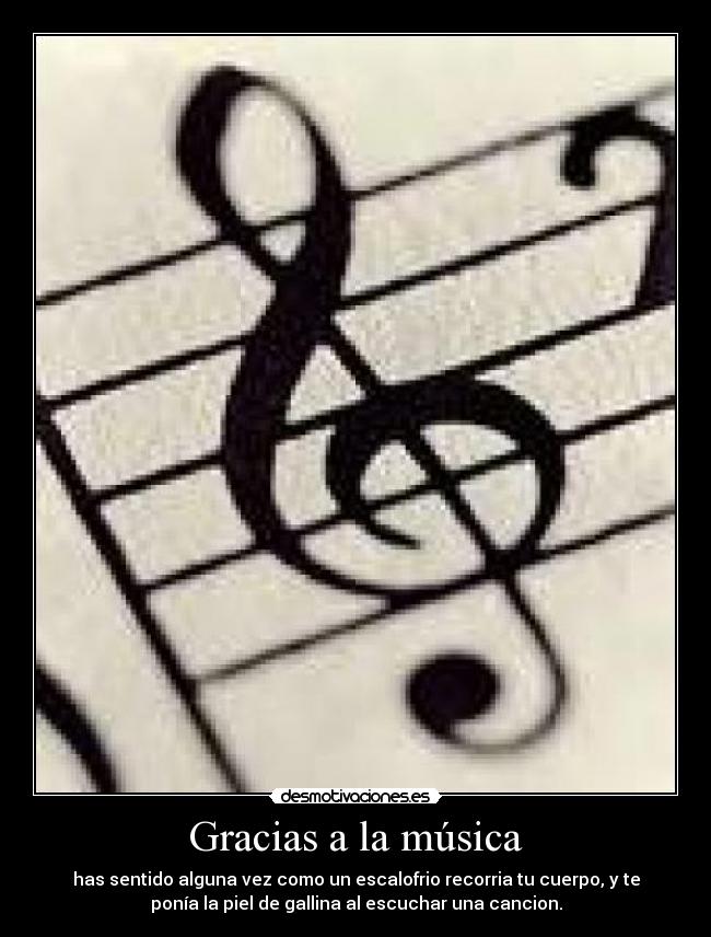 Gracias a la música -