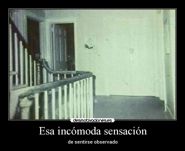 Esa incómoda sensación - 