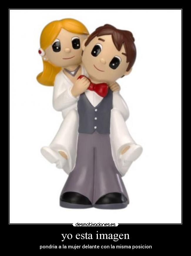 yo esta imagen - pondria a la mujer delante con la misma posicion