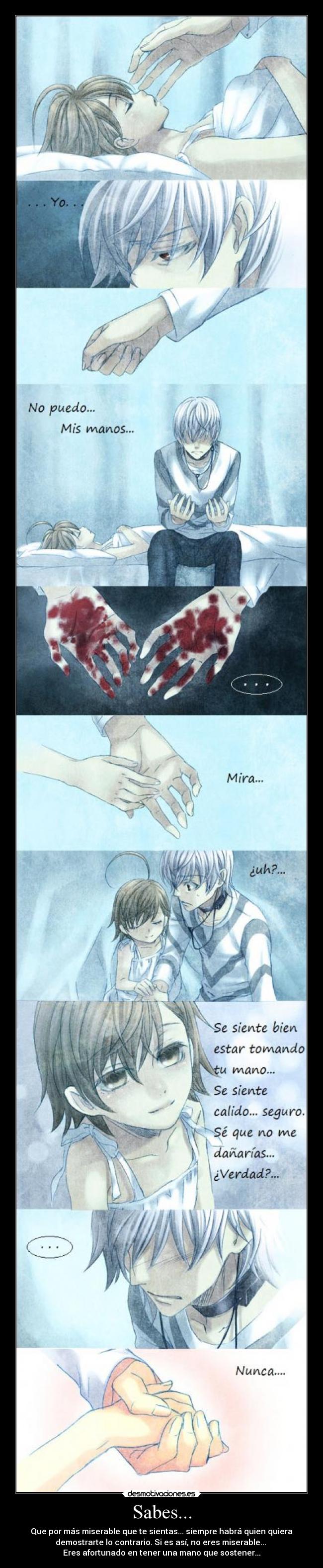 carteles sabes que por mas miserable que sientas siempre habra quien quiera demostrarte contrario desmotivaciones