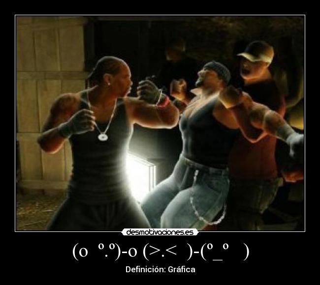 (o º.º)-o (>.< )-(º_º ) -