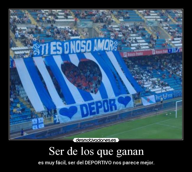Ser de los que ganan -