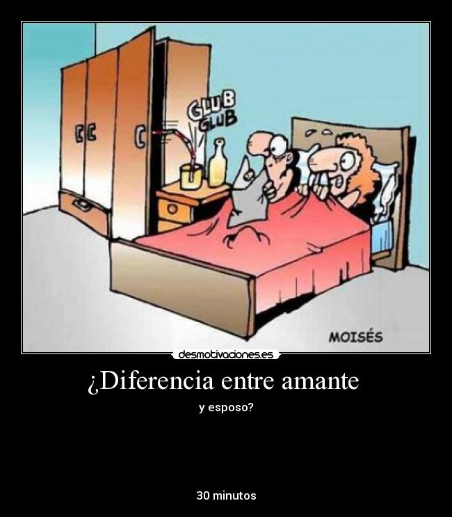 ¿Diferencia entre amante -