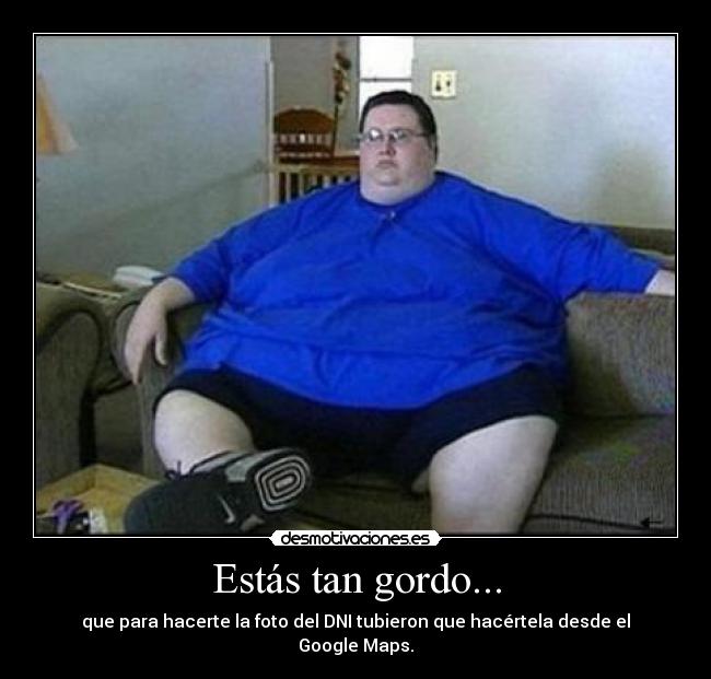 Estás tan gordo... - 