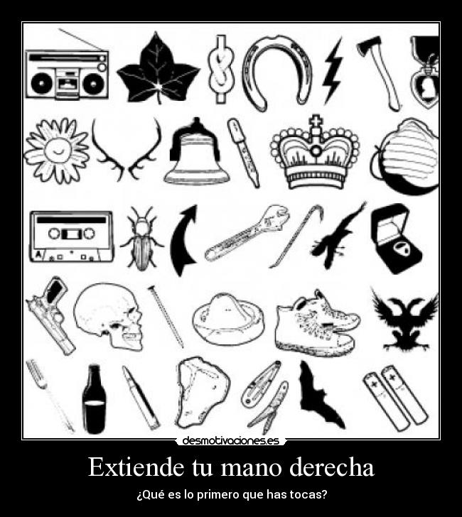 carteles mano derecha desmotivaciones