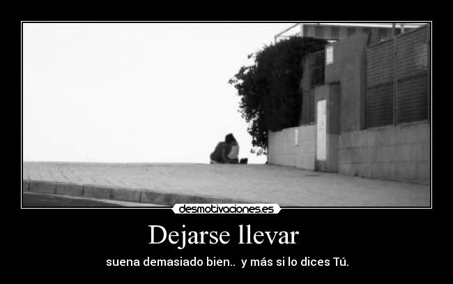 Dejarse llevar  - 
