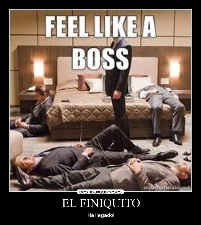 EL FINIQUITO - Ha llegado!