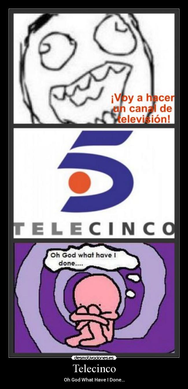 carteles telecinco telebasura desmotivaciones