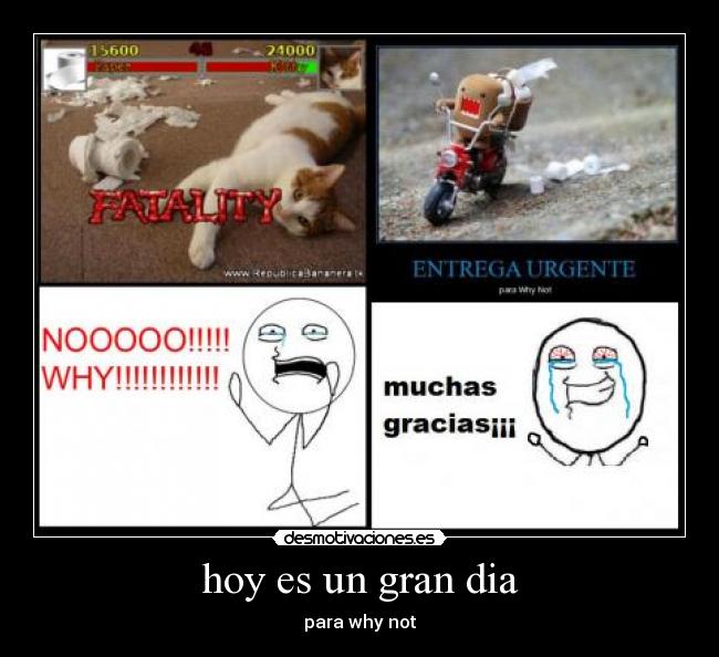 hoy es un gran dia -