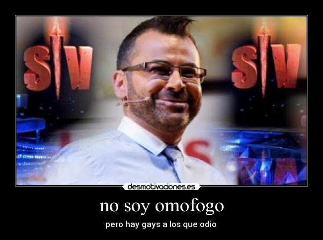 no soy omofogo - pero hay gays a los que odio
