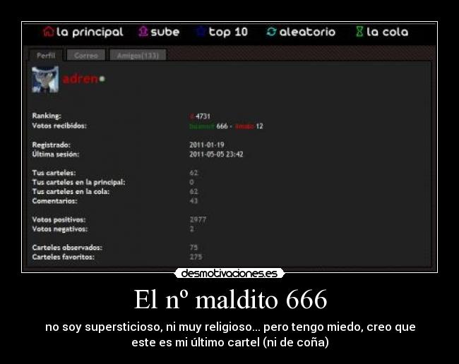 El nº maldito 666 - 