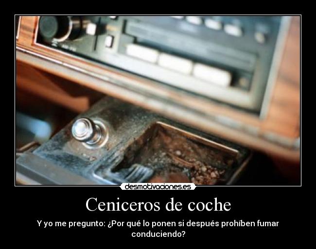 Ceniceros de coche -