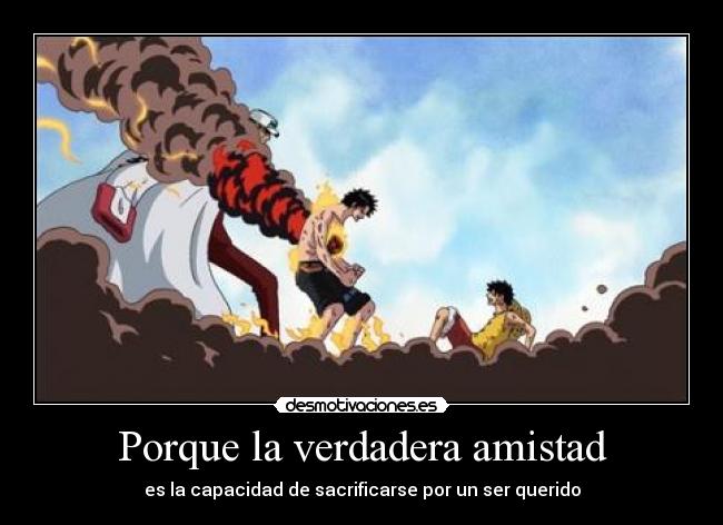 Porque la verdadera amistad - 