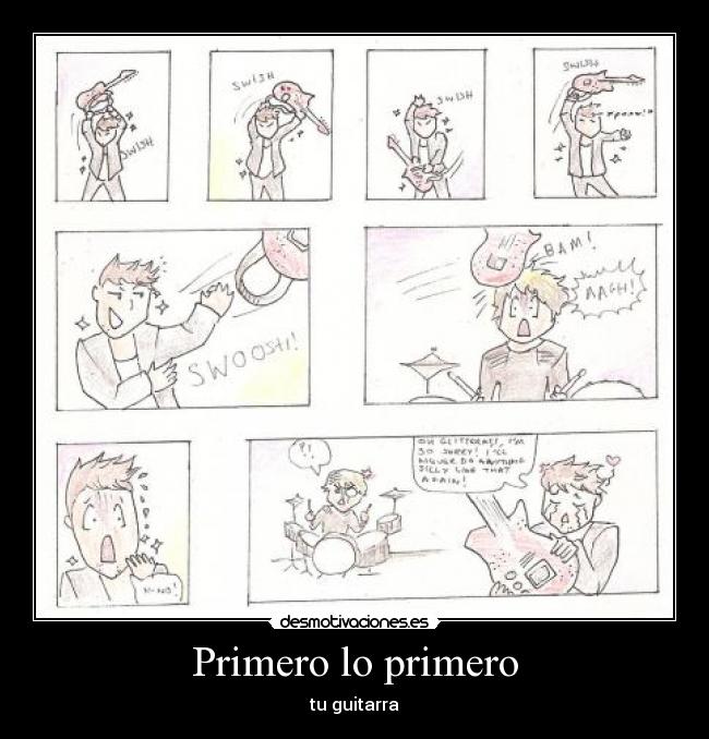 Primero lo primero - tu guitarra