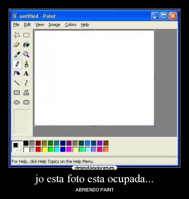 jo esta foto esta ocupada... -