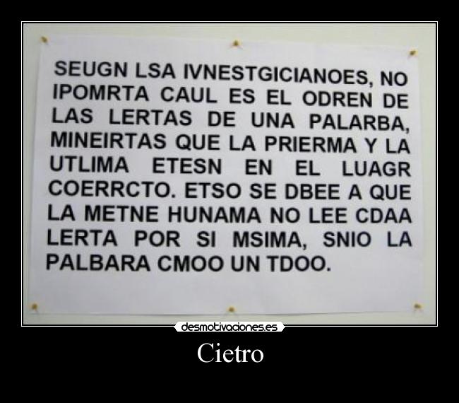 carteles cierto desmotivaciones