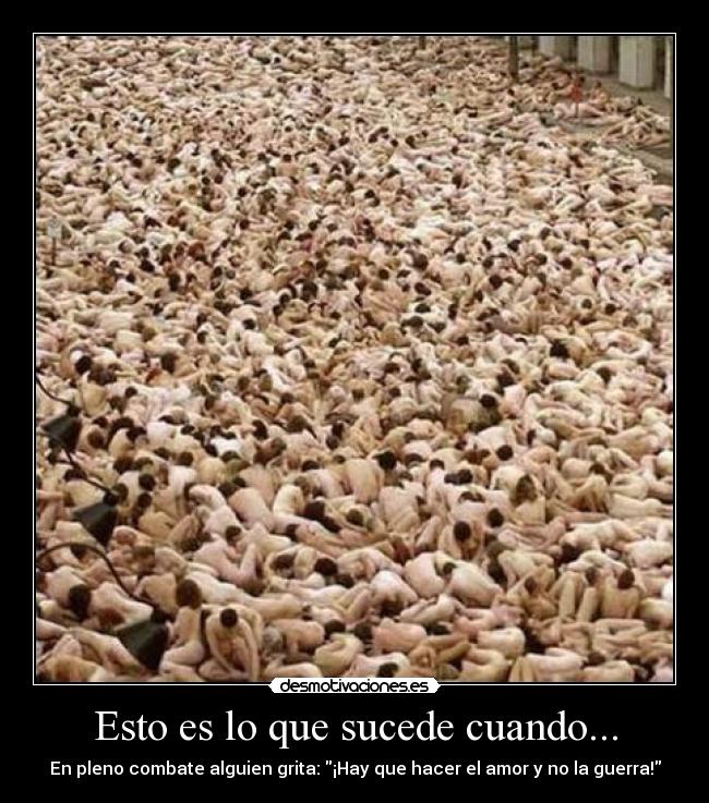 Esto es lo que sucede cuando... -