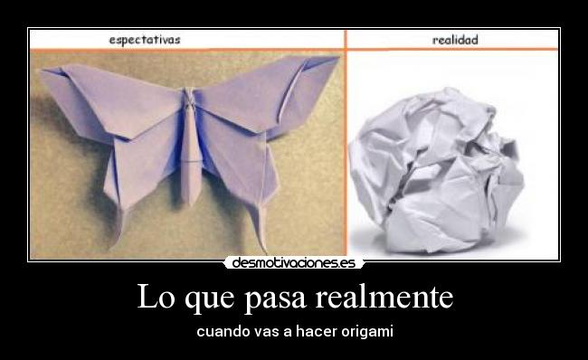 Lo que pasa realmente - 